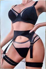 SET LENJERIE CU PORTJARTIER